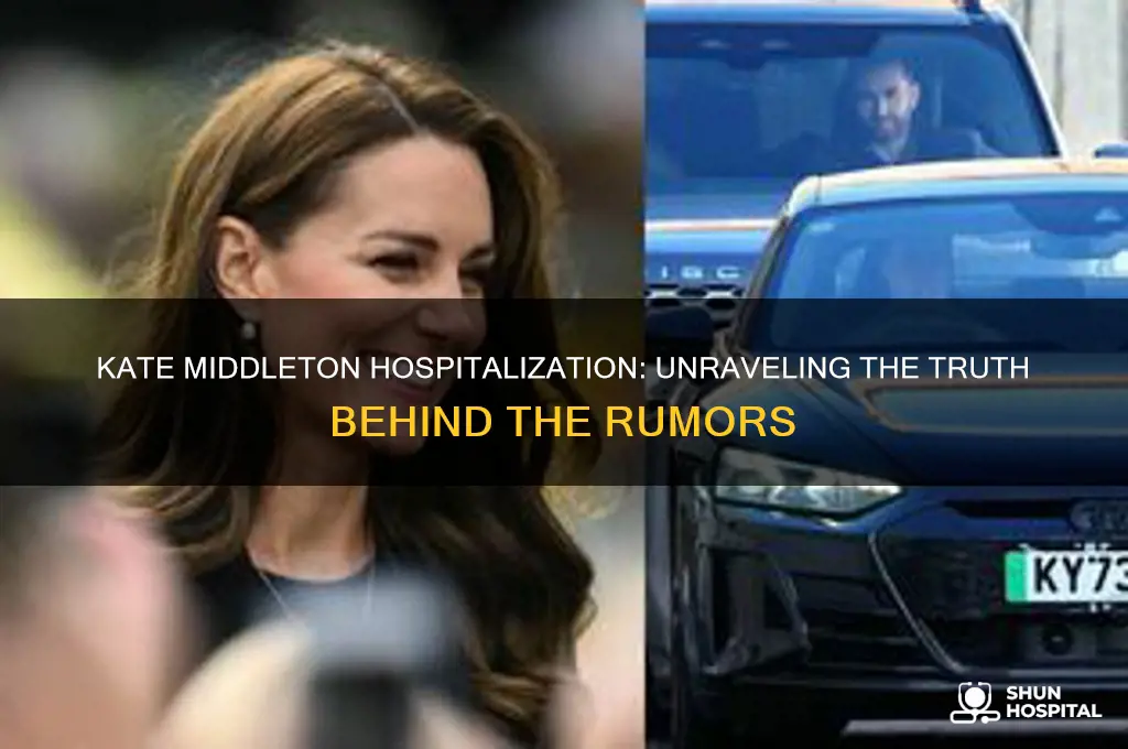 is kate middleton in hospital