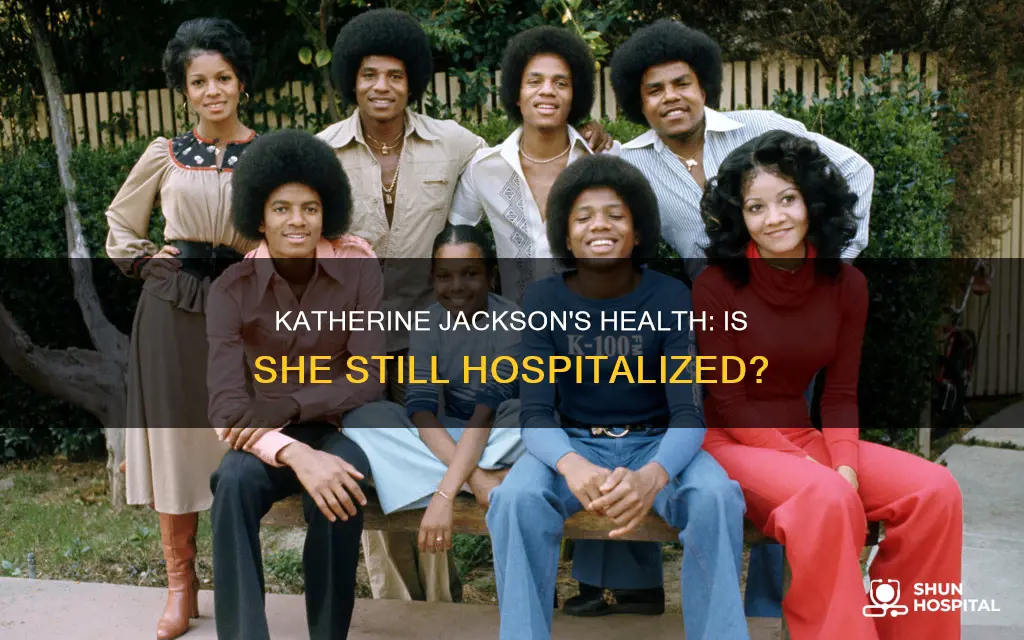 is katherine jackson still in the hospital