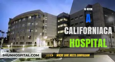 Is Keck Hospital Part of California's Healthcare Network?