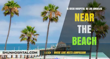 Is Keck Hospital in Los Angeles Close to the Beach?