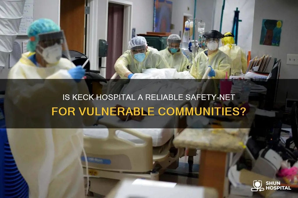 is keck hospital safety-net