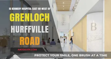 Kennedy Hospital's Location: East or West of Grenloch Hurffville Road?