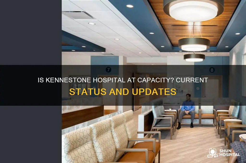 is kennestone hospital at capacity