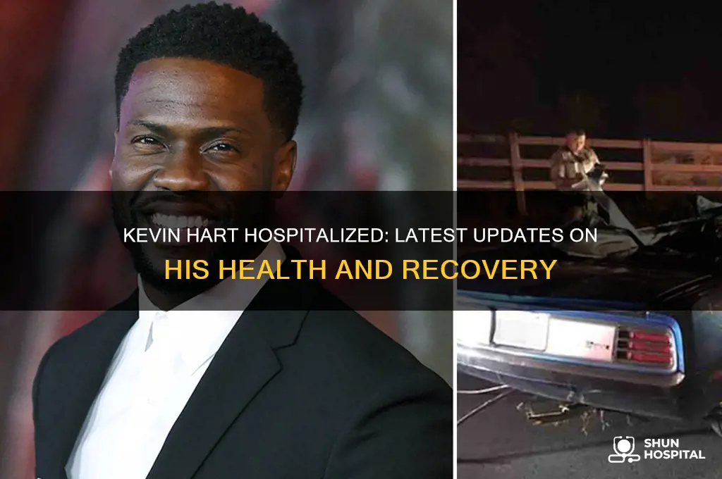 is kevin hart hospitalized