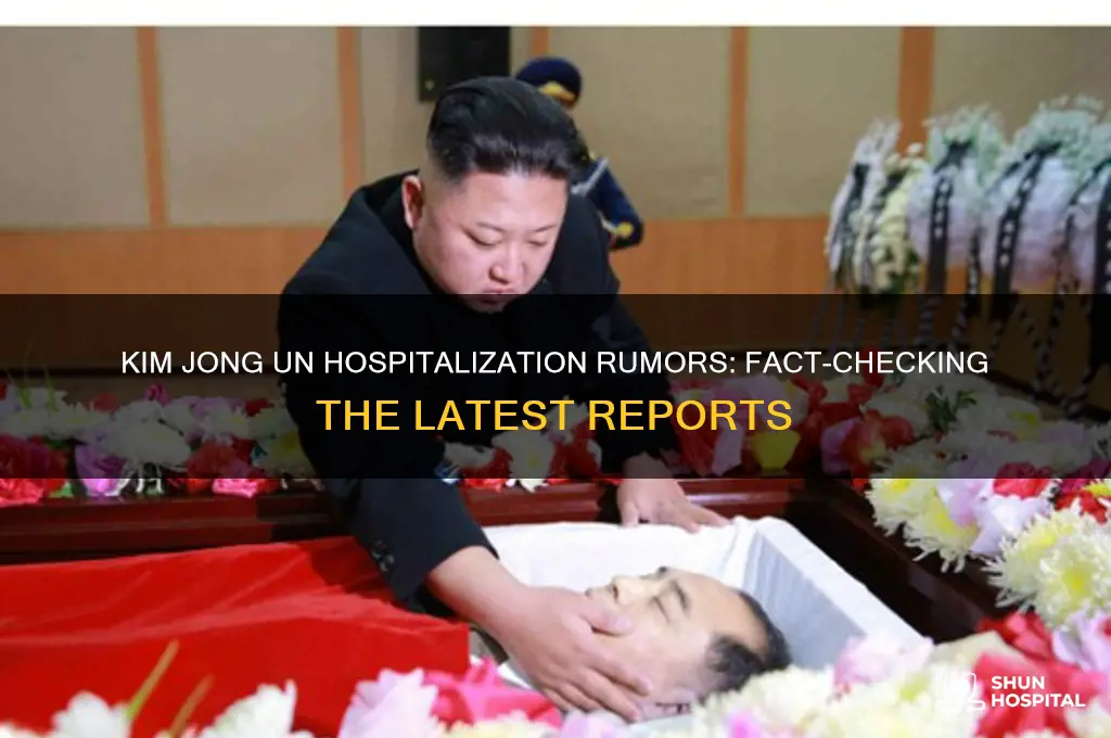 is kim jong un hospitalized