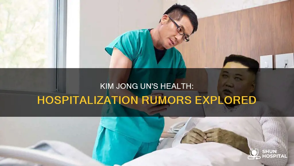 is kim jong un in the hospital