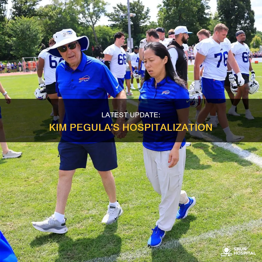 is kim pegula out of the hospital