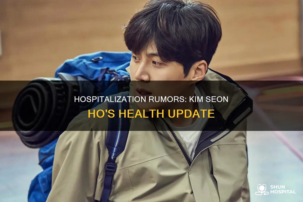 is kim seon ho in the hospital