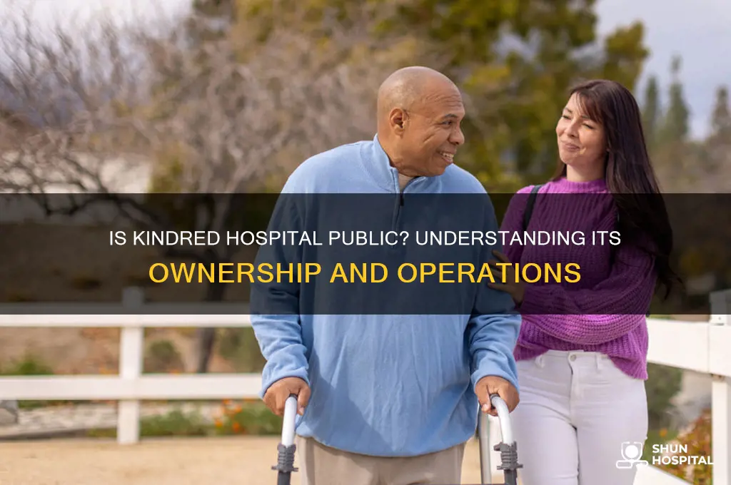 is kindred hospital public