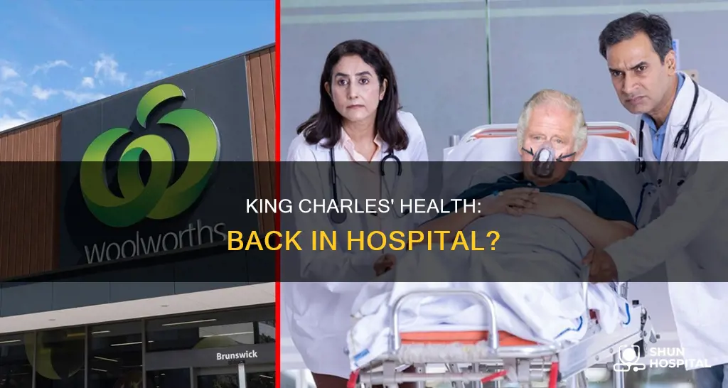 is king charles back in the hospital