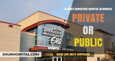 Is King's Daughters Hospital in Norfolk Private or Public?