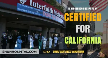 Kingsbrook Hospital NY: California Certified?