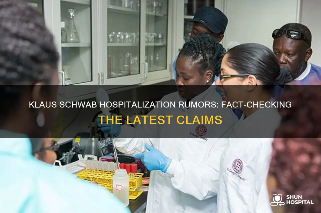 is klaus schwab hospitalized
