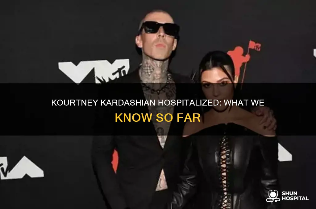 is kourtney in hospital
