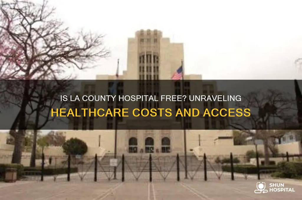 is la county hospital free