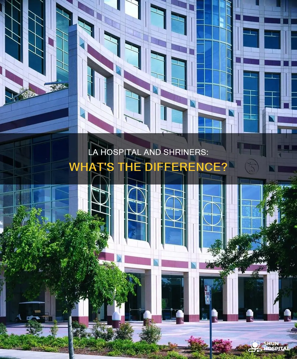 is la hospital the same as shriners