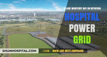Is Lake Monterey Bay Connected to Bethesda Hospital's Power Grid?