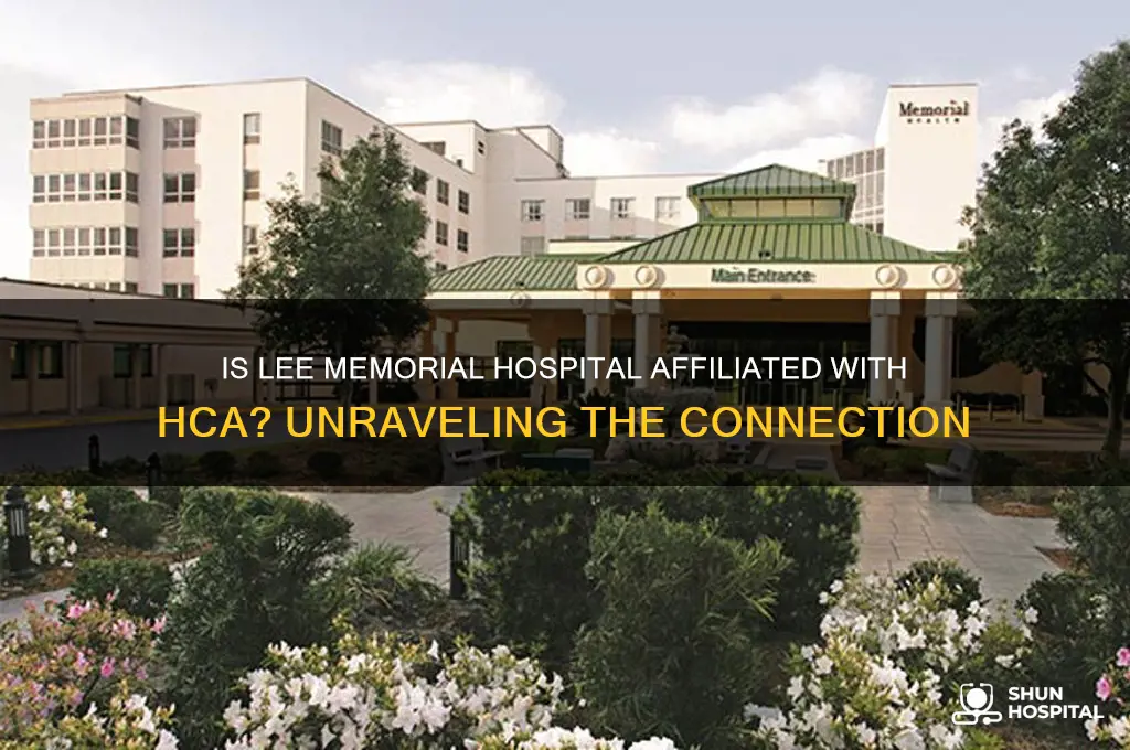 is lee memorial hospital hca