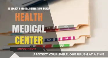 Legacy Hospital vs. Peace Health: Which Medical Center Excels?