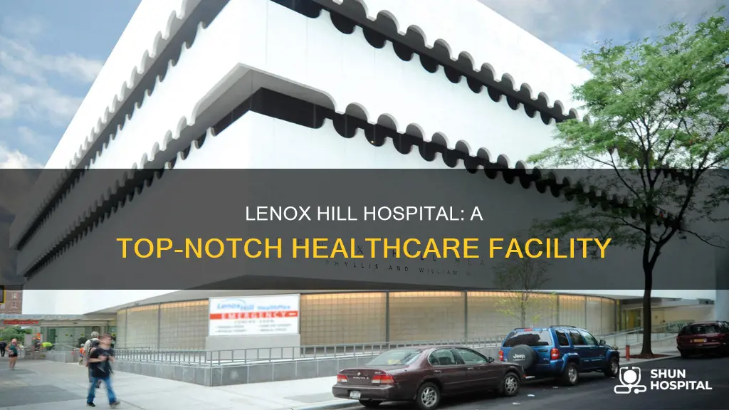 is lenox hill hospital a good hospital