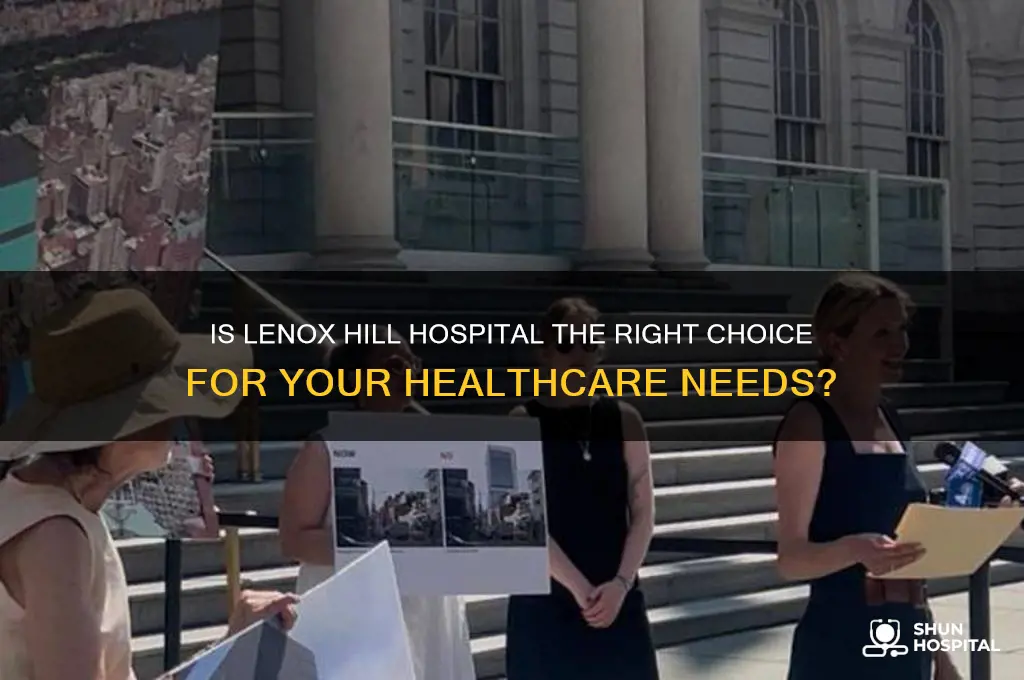 is lenox hill hospital