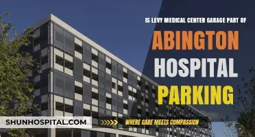 Is Levy Medical Center Garage Affiliated with Abington Hospital Parking?