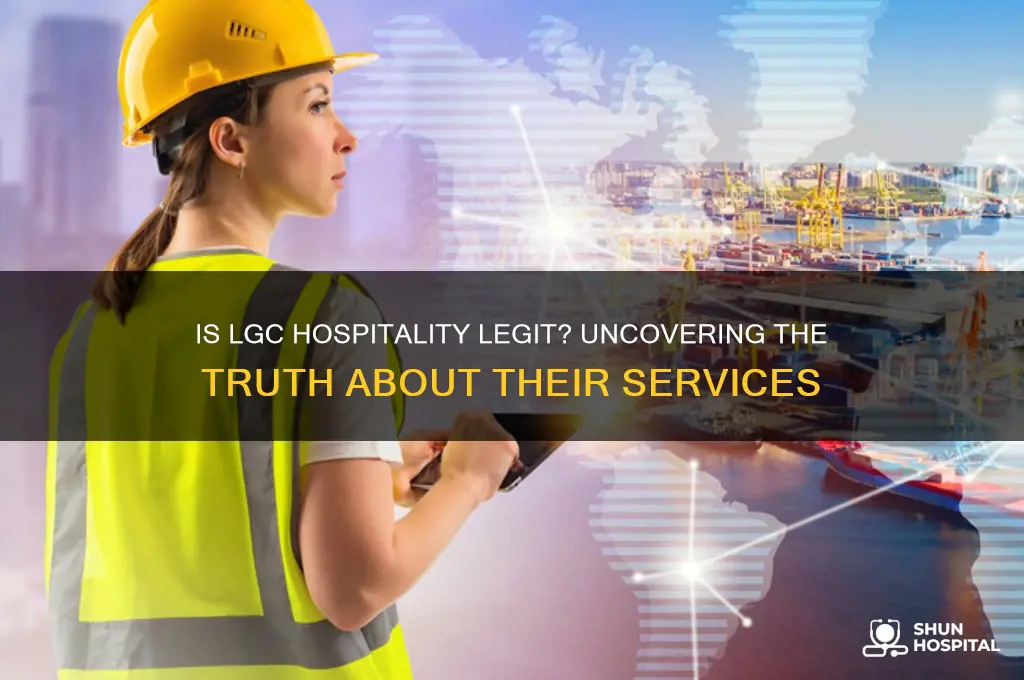 is lgc hospitality legit