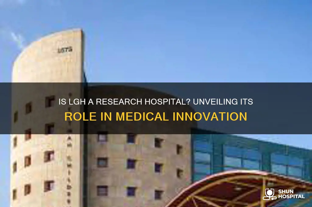 is lgh a research hospital