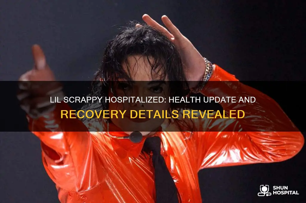 is lil scrappy in hospital