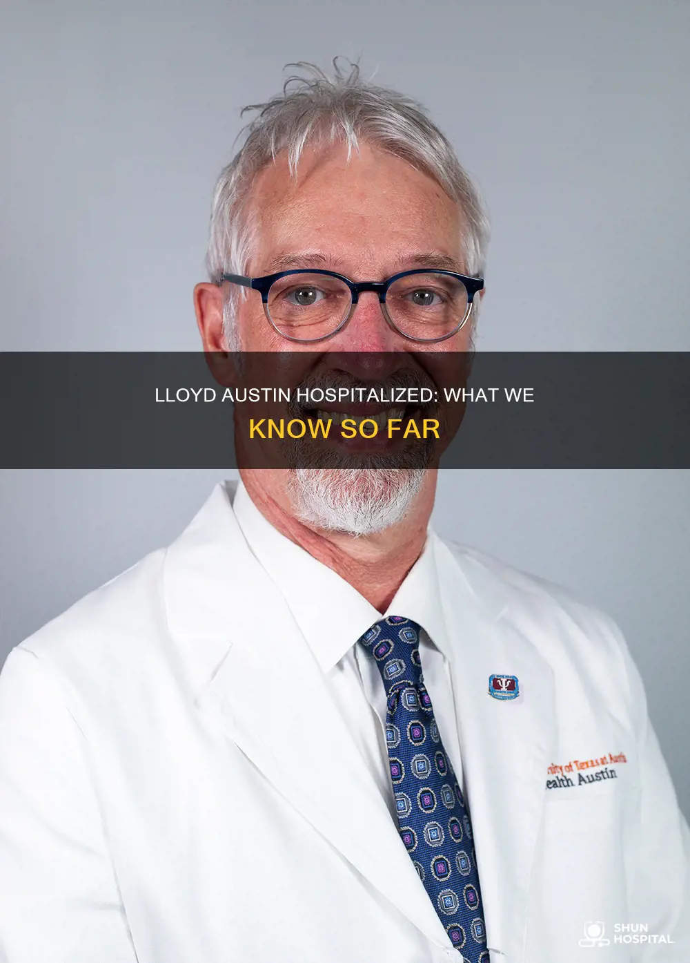 is lloyd austin back in the hospital
