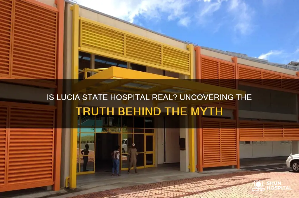 is lucia state hospital real