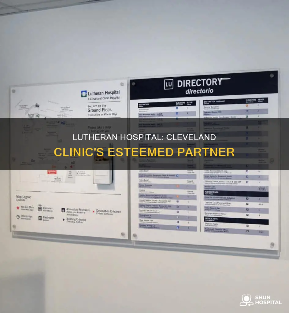 is lutheran hospital part of cleveland clinic
