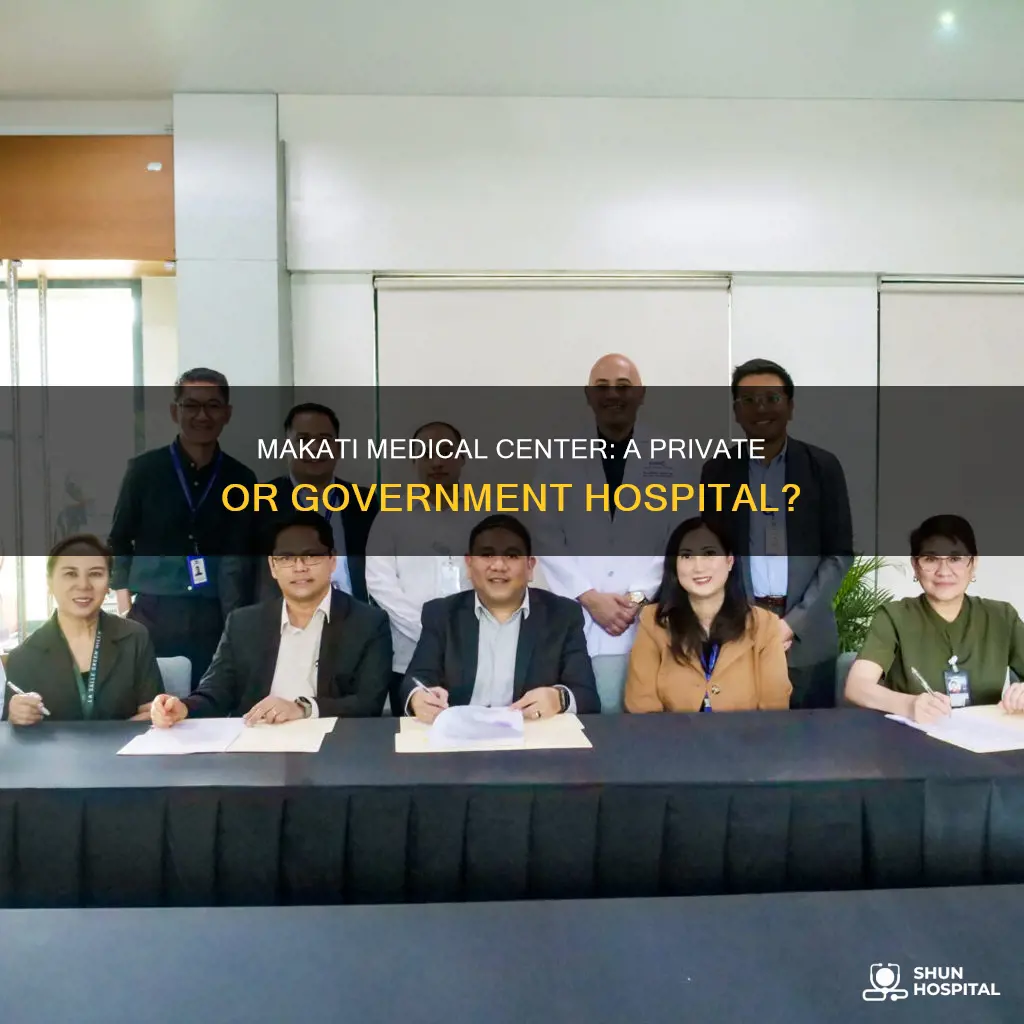 is makati medical center a government hospital