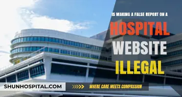 Is Making False Reports on Hospital Websites Illegal? Legal Insights