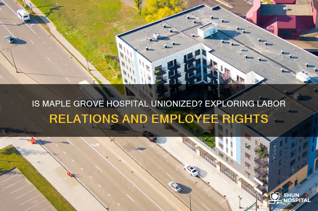 is maple grove hospital union