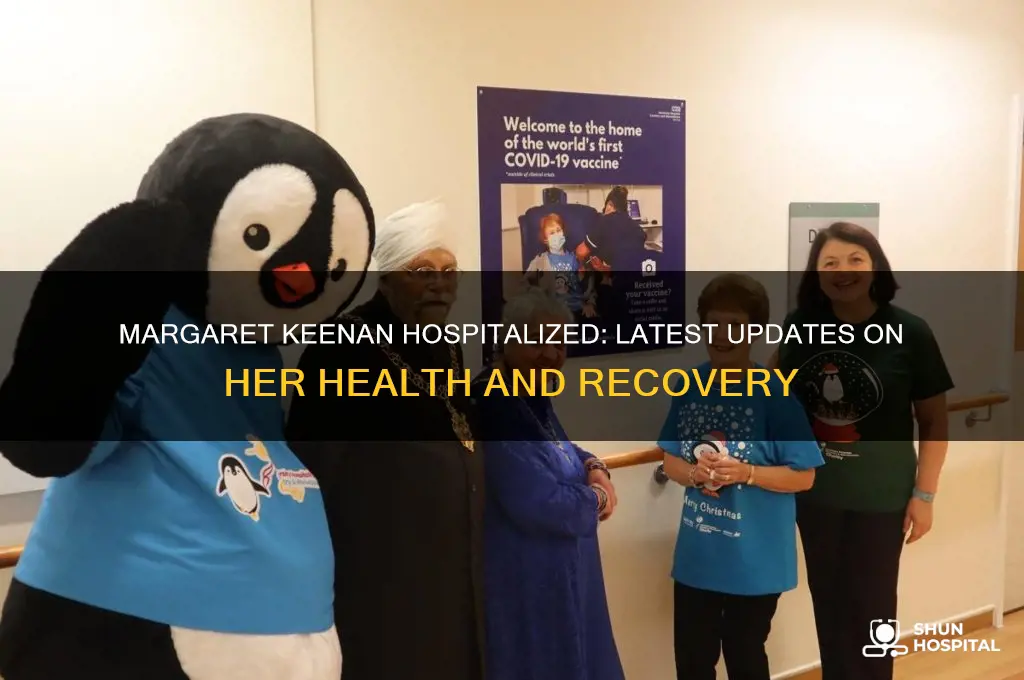 is margaret keenan in hospital