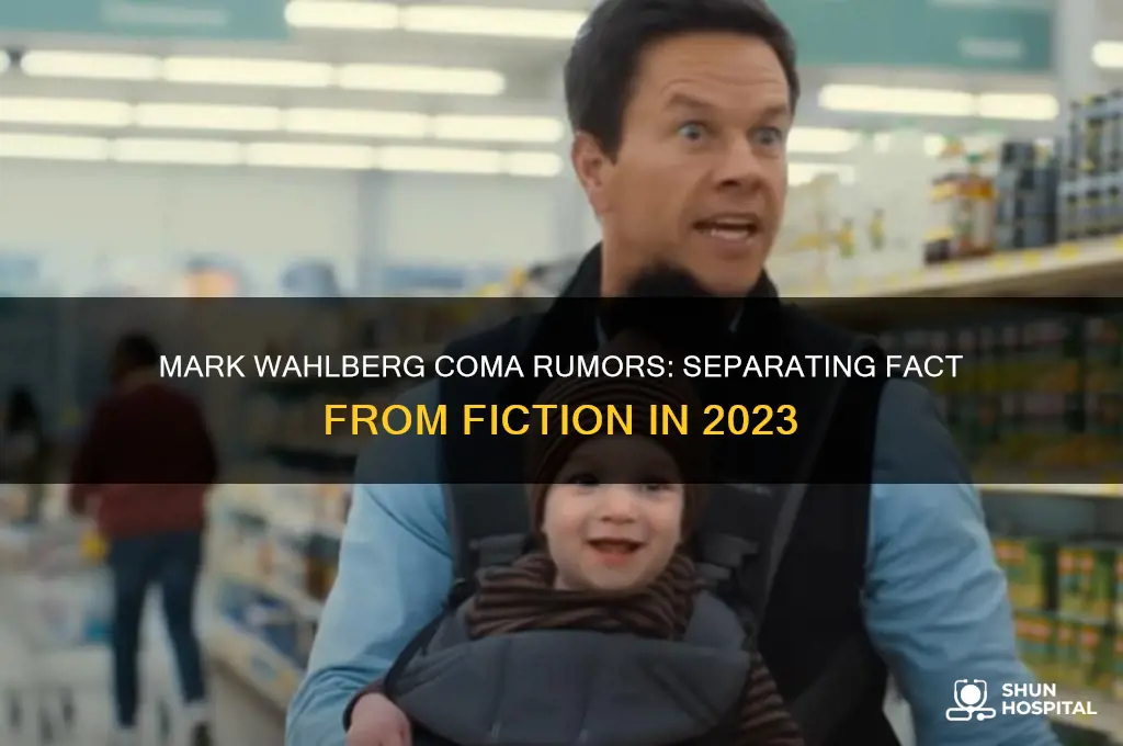 is mark wahlberg in a coma in the hospital