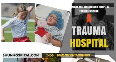 Is Mary Washington Hospital Fredericksburg a Trauma Center?
