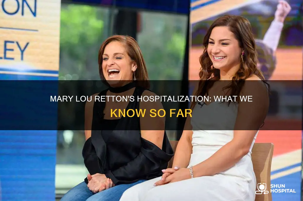 is mary lou retton in the hospital