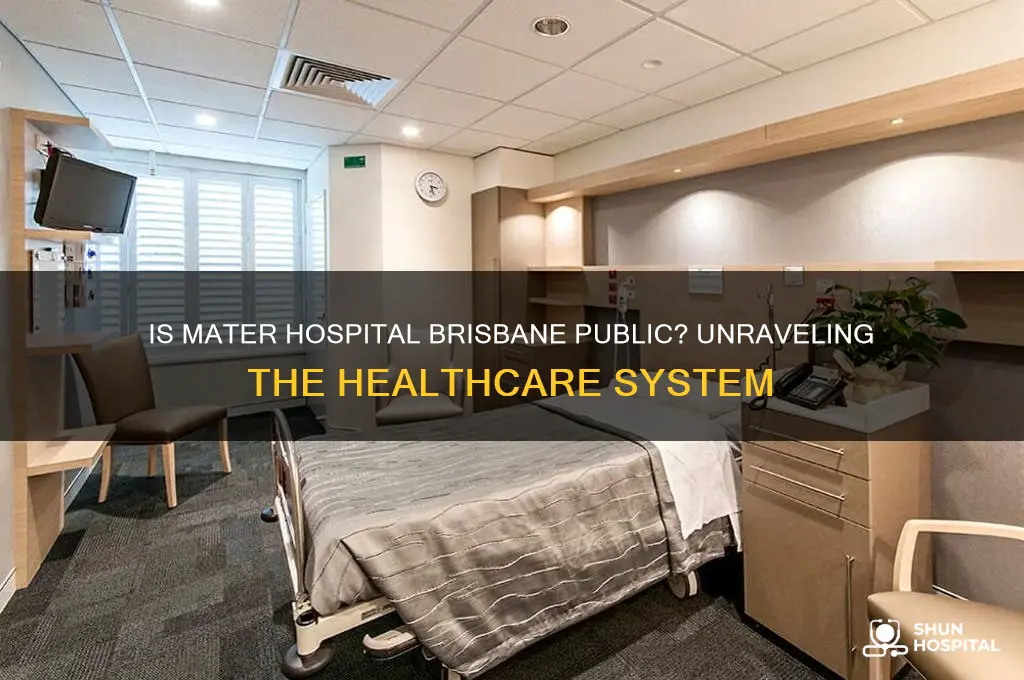 is mater hospital brisbane public
