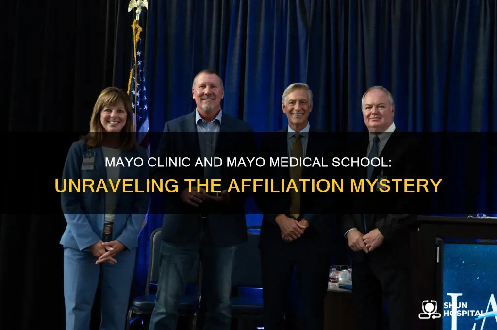 is mayo clinic an affiliate hospital of mayo medical school