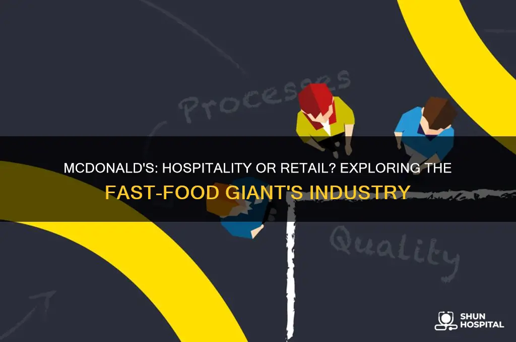 is mcdonalds hospitality or retail