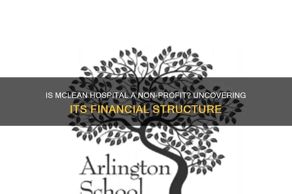is mclean hospital non profit