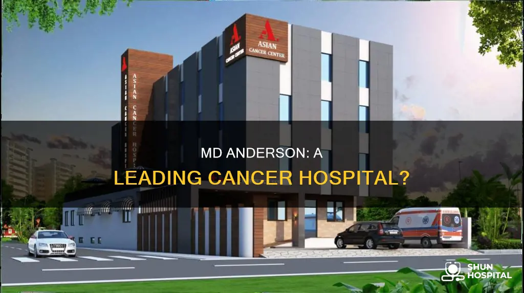 is md anderson a good cancer hospital