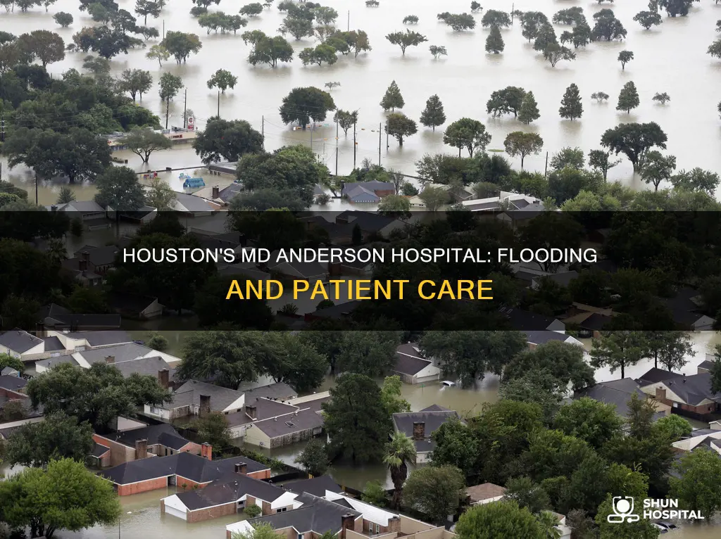 is md anderson hospital in houston flooded