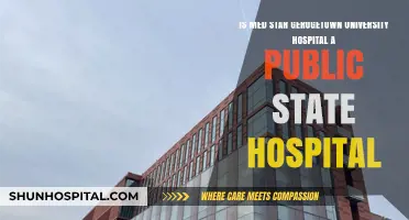 Is MedStar Georgetown University Hospital a Public State Facility?