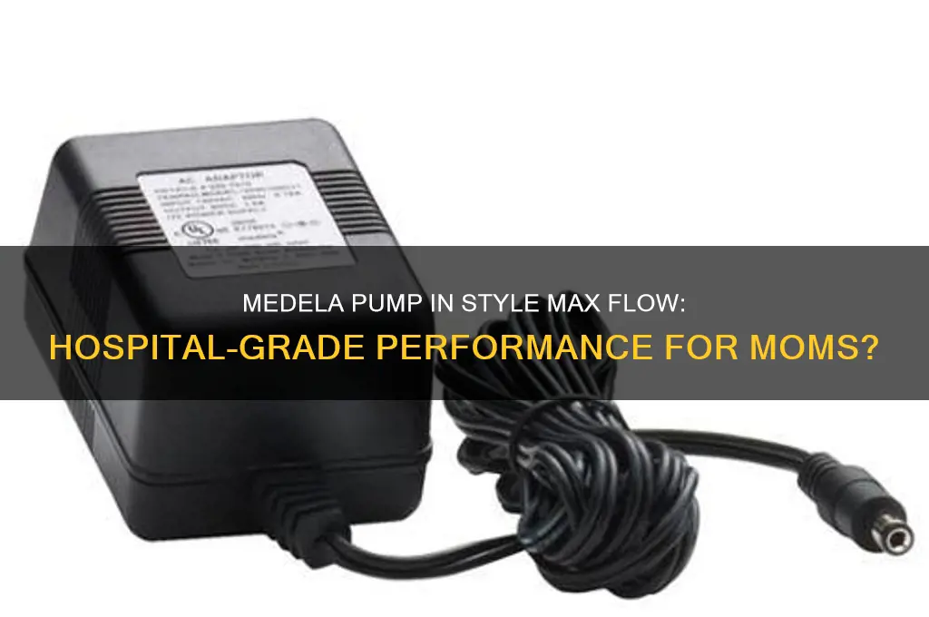 is medela pump in style max flow hospital grade