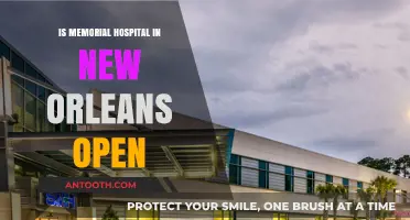 Memorial Hospital: Open in New Orleans?