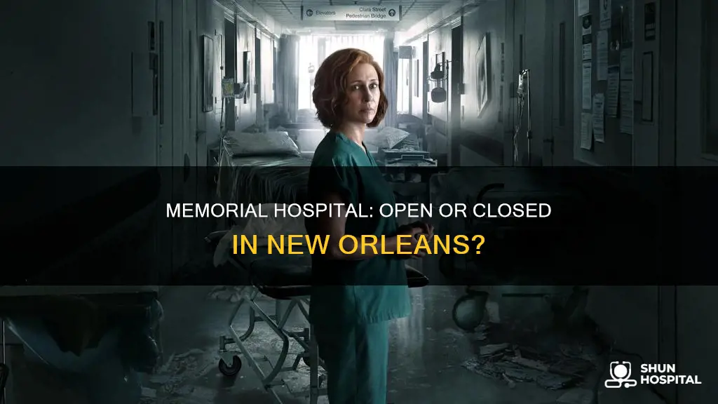 is memorial hospital new orleans still open