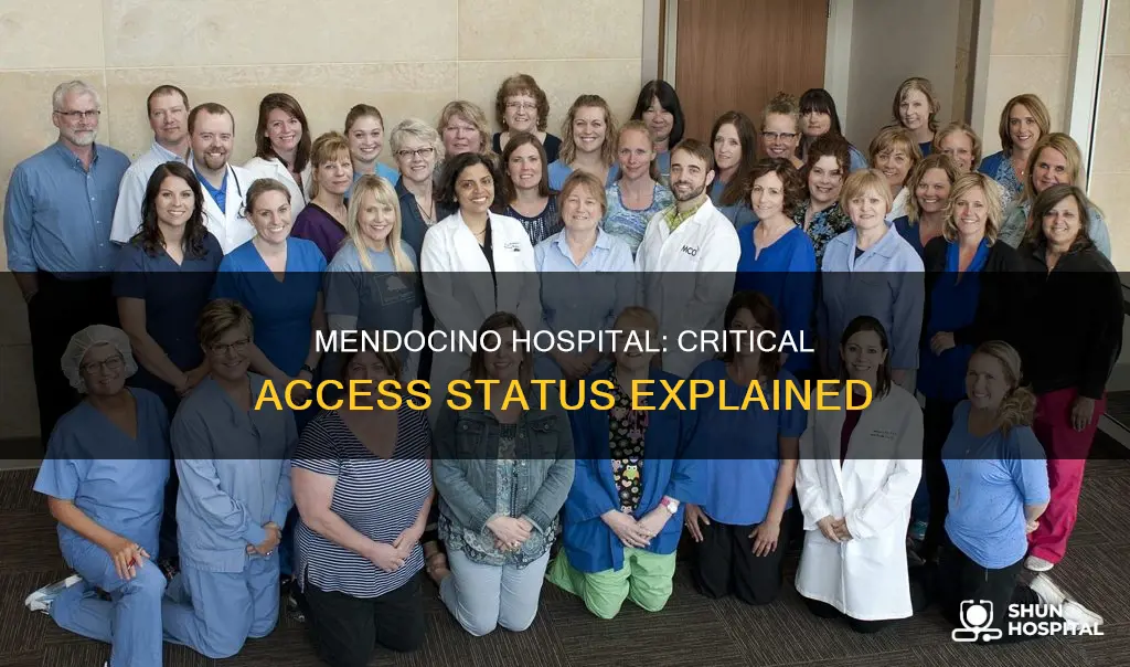 is mendocino hospital a critical access hospital